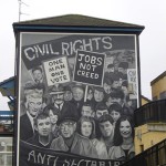 Political mural in Derry