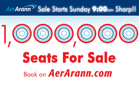 Aer Arann - Sale started this weekend
