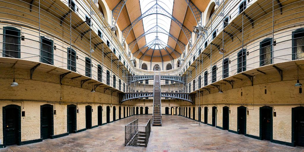 Interior of the jail