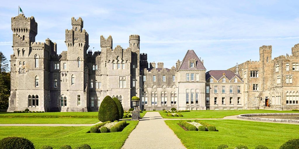 Front grounds of Ashford castle
