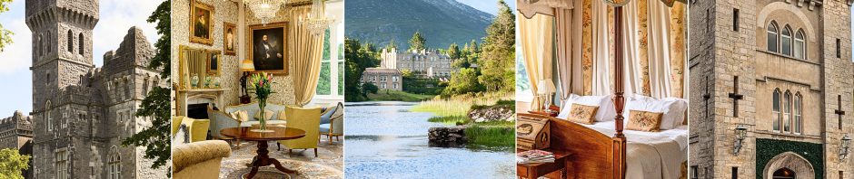 Castles in Ireland collage