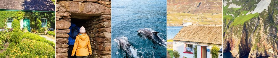 Collage of donegal attractions