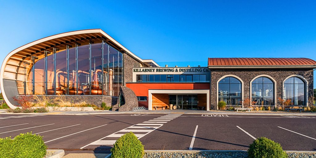 Exterior entrance to the craft brewery