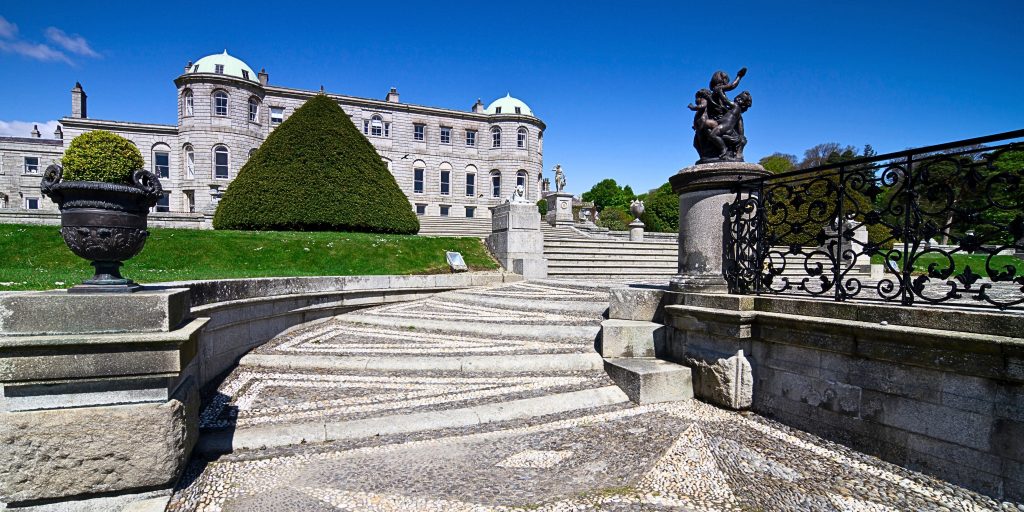Exterior of Powerscourt estate